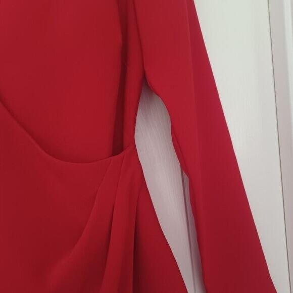 LIKELY Dani Tuxedo Scarlet Red Mini Dress Size 2 NWOT Revolve - Picture 10 of 16